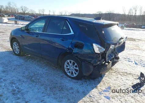 2021 Chevrolet Equinox Fwd Lt из США, поврежденный, VIN 3GNAXKEV6ML316924